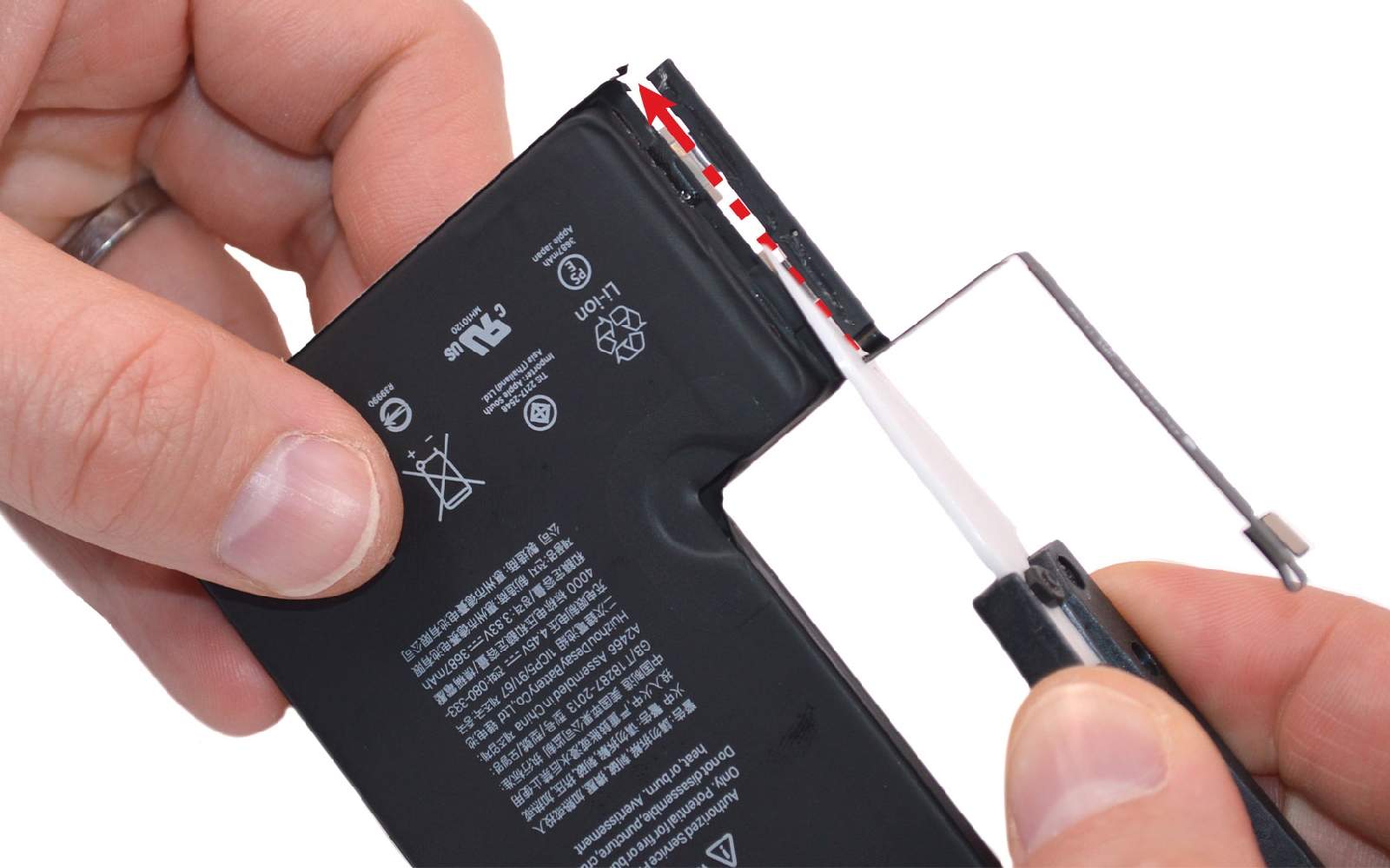 Comment installer la batterie No code sur iPhone 12 Pro Max photo 1