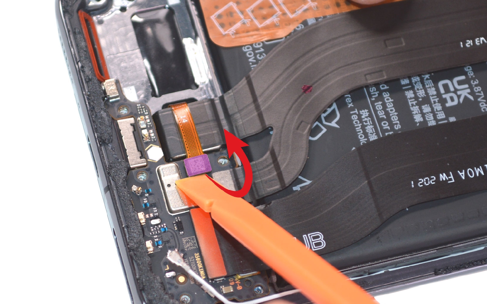 Comment changer le connecteur de charge sur Mi 11 Ultra photo 3