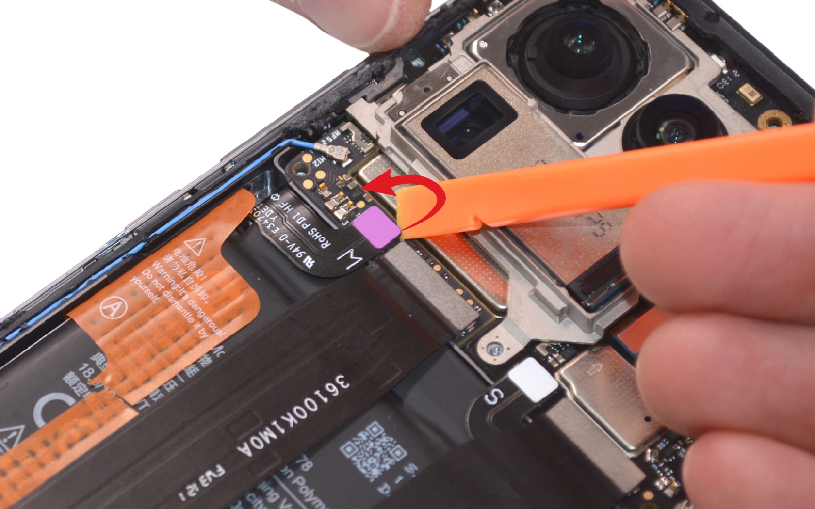 Comment changer le connecteur de charge sur Mi 11 Ultra photo 1