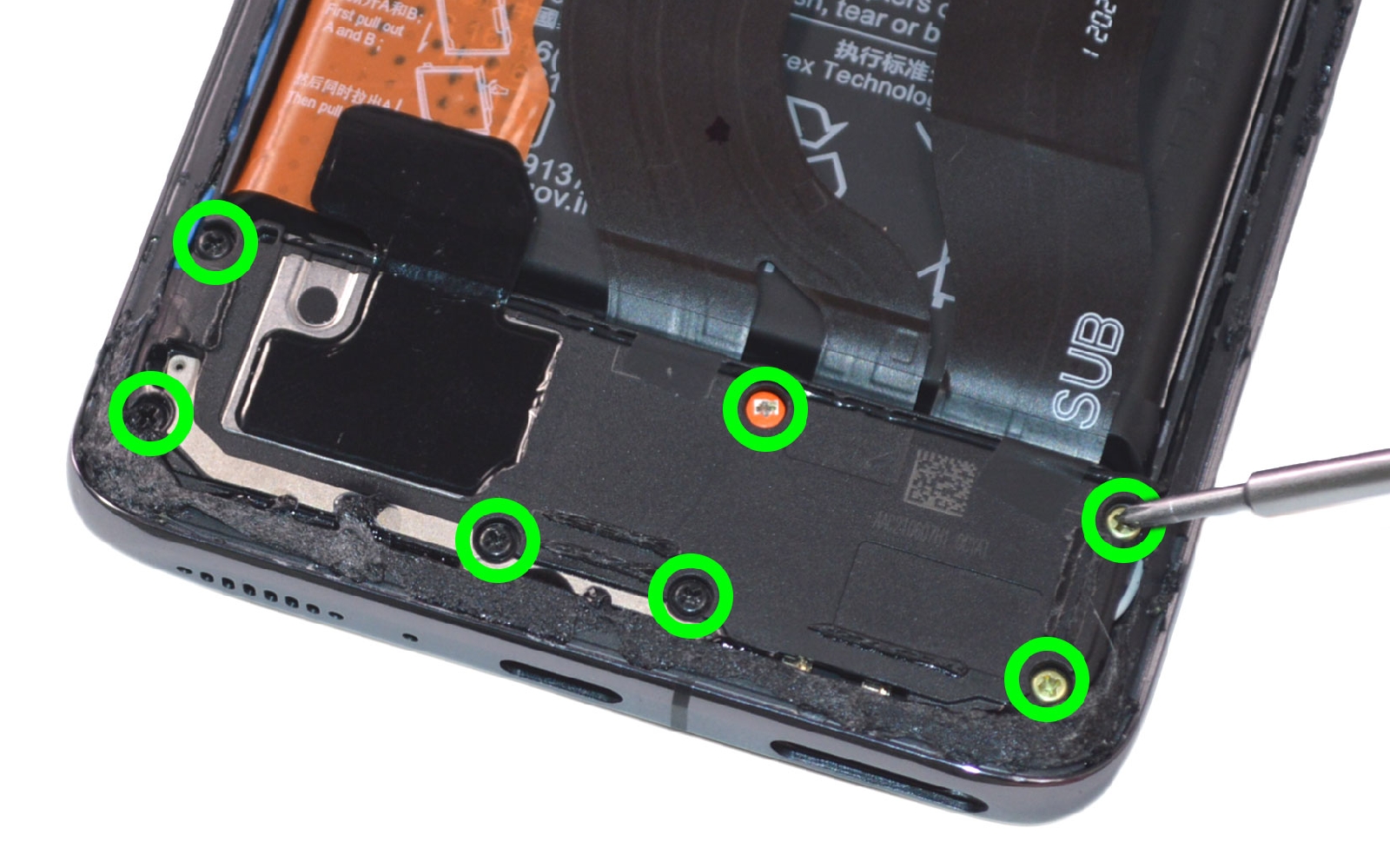 Comment changer le connecteur de charge sur Mi 11 Ultra photo 1