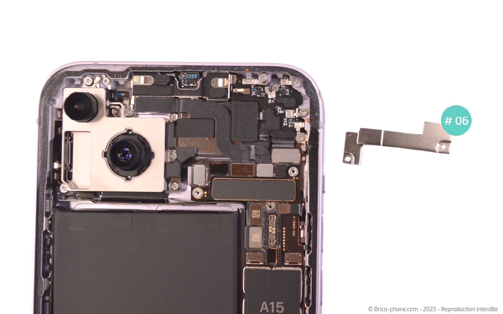 Comment changer la caméra Facetime sur iPhone 14 Plus photo 3