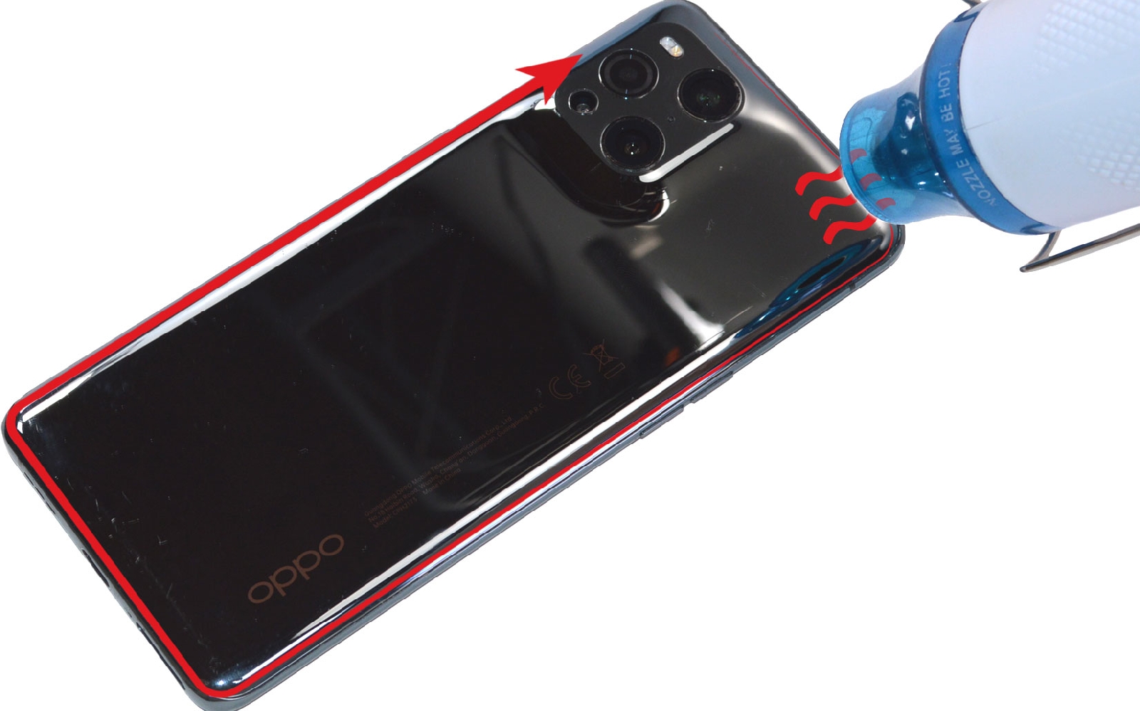 Comment changer la batterie sur Find X3 Pro photo 3