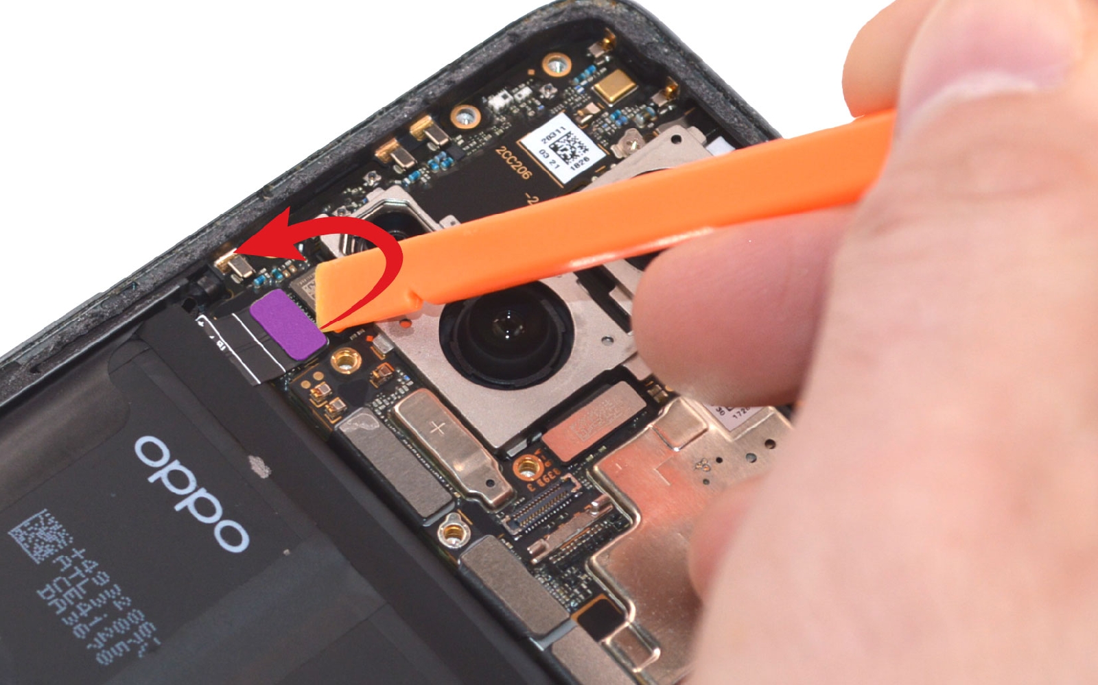 Comment changer la batterie sur Find X3 Pro photo 1