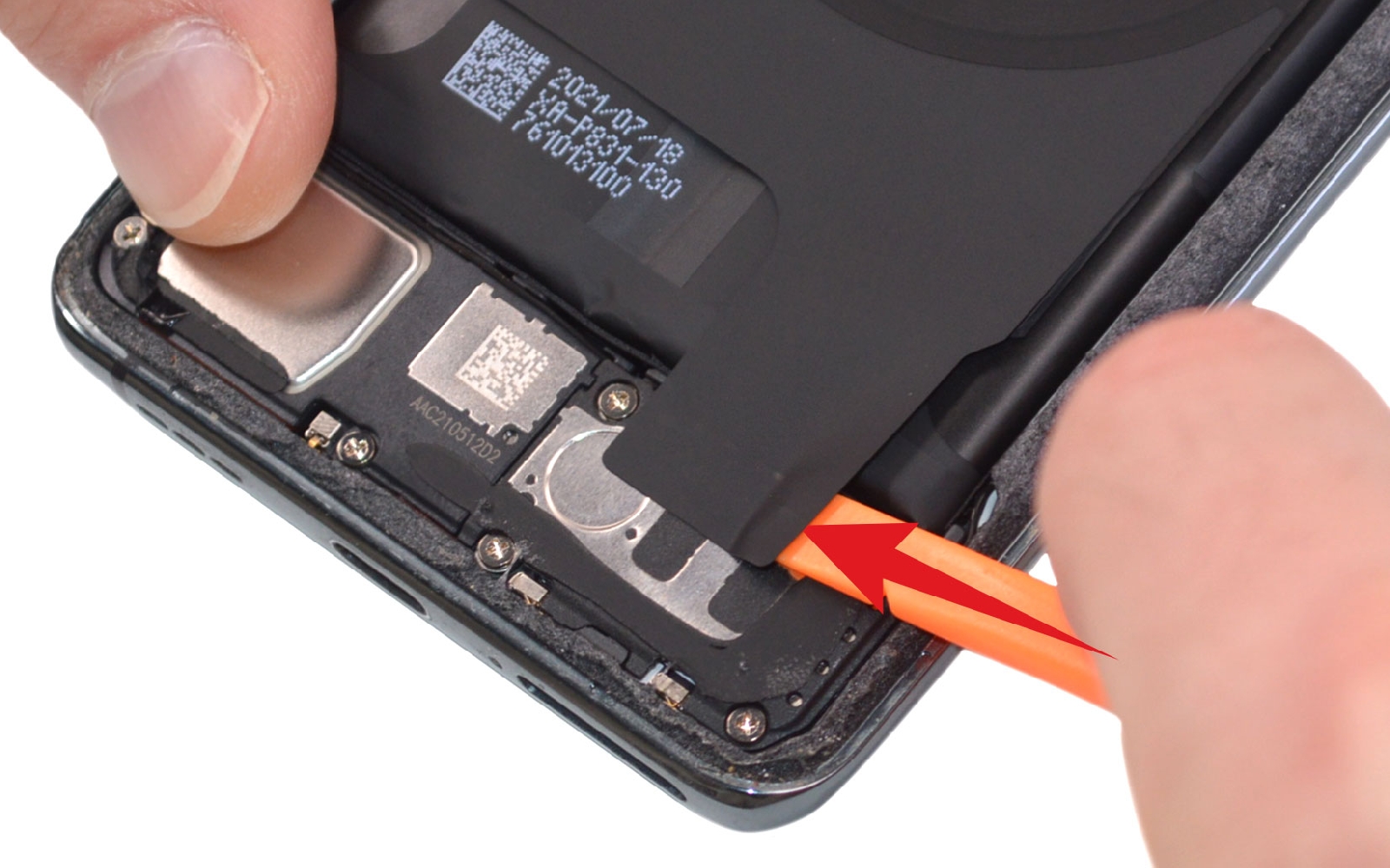 Comment changer la batterie sur Find X3 Pro photo 2