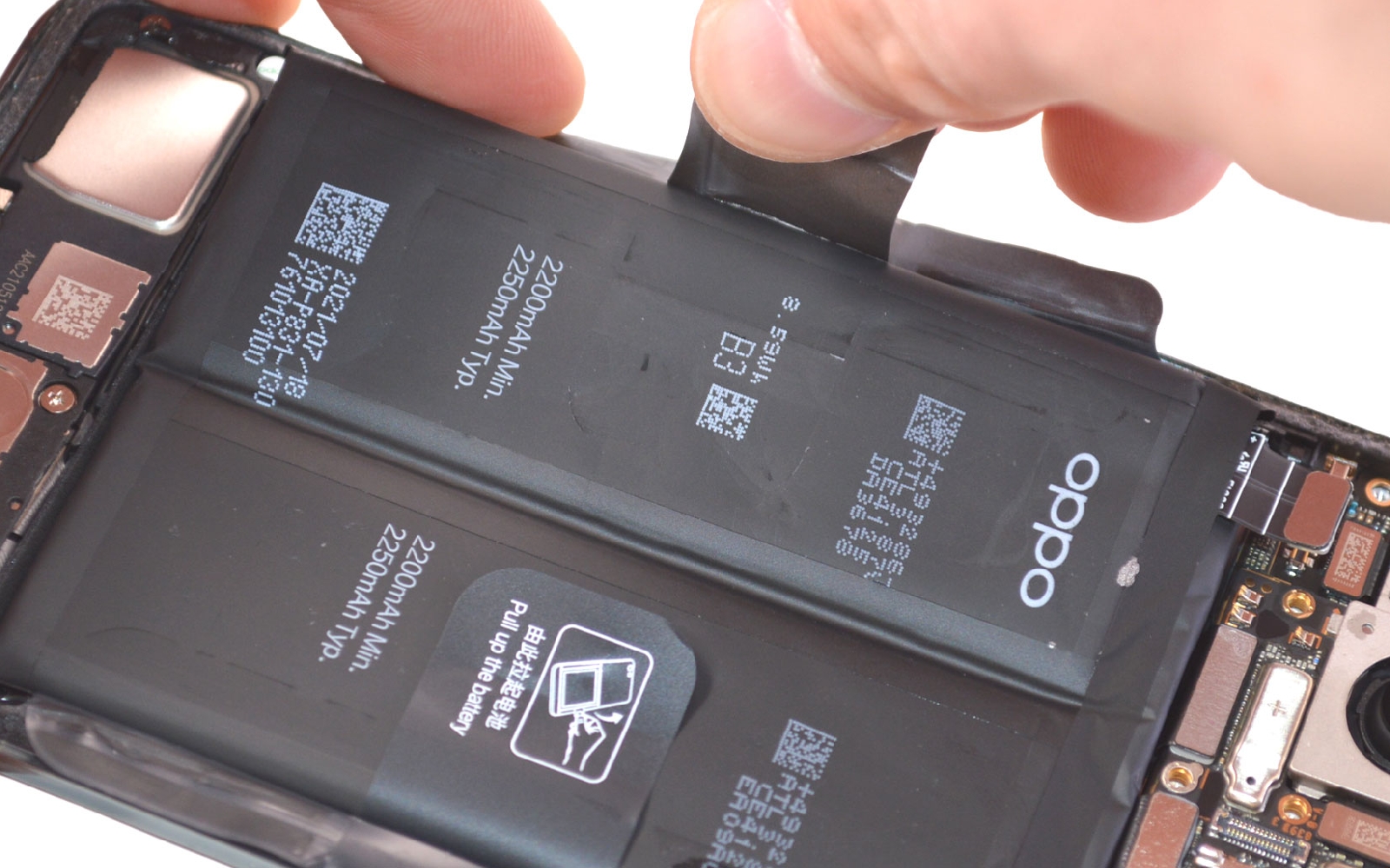 Comment changer la batterie sur Find X3 Pro photo 3