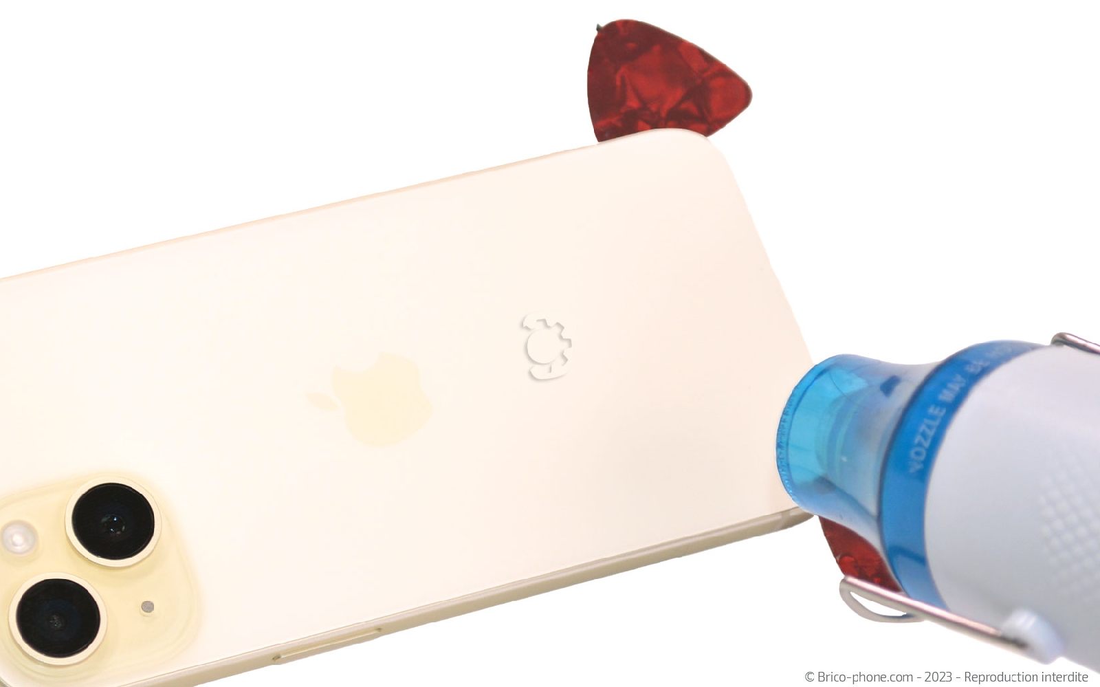 Comment changer le haut-parleur externe sur iPhone 15 photo 1