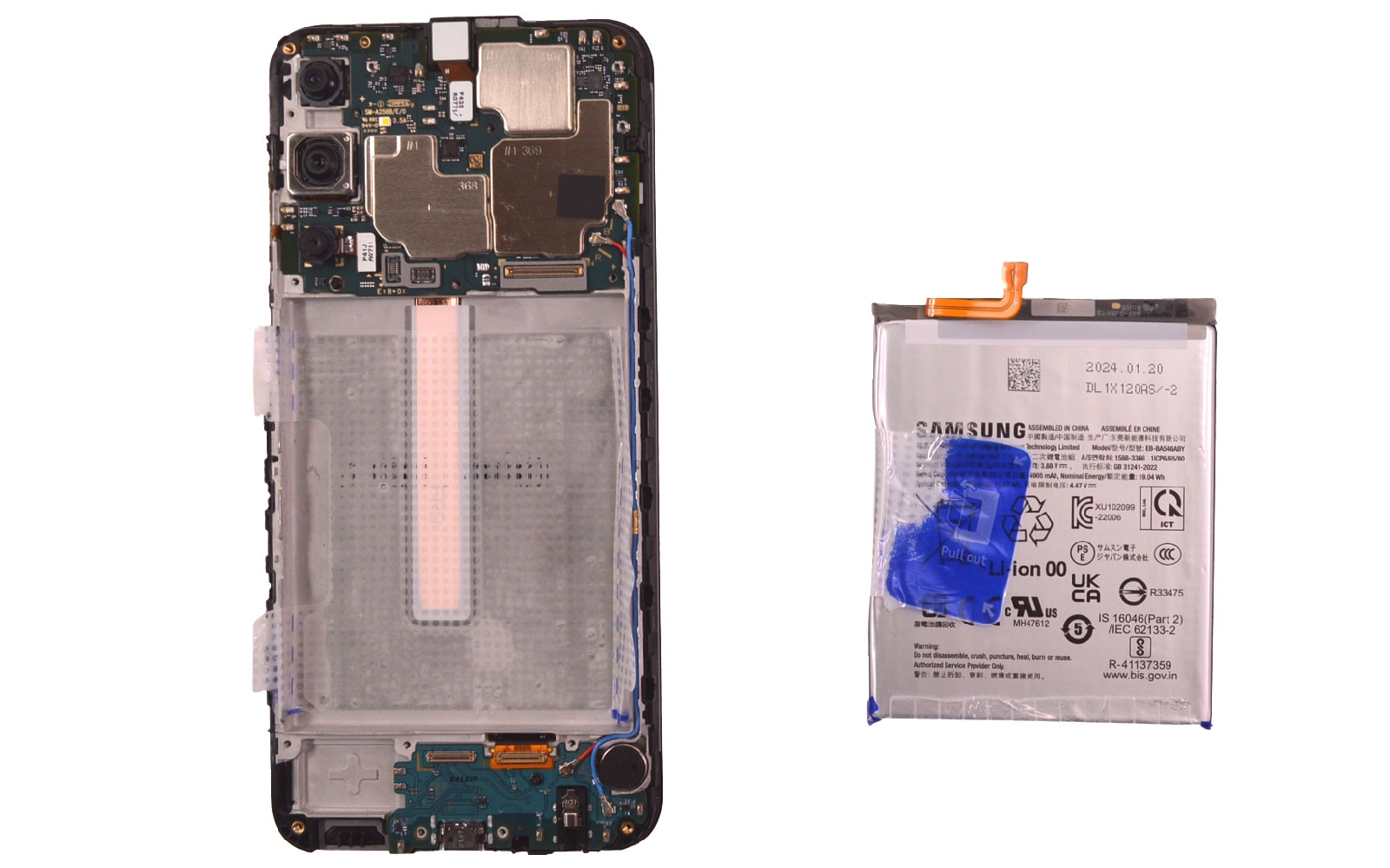 Guide de réparation sur Galaxy A25 5G photo 2