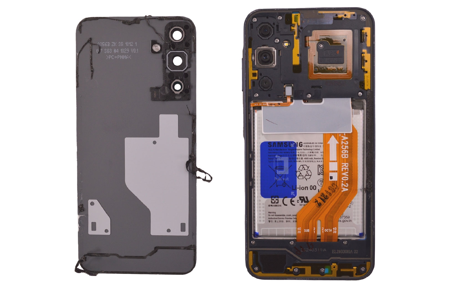 Comment changer le bloc écran sur Galaxy A25 5G photo 2