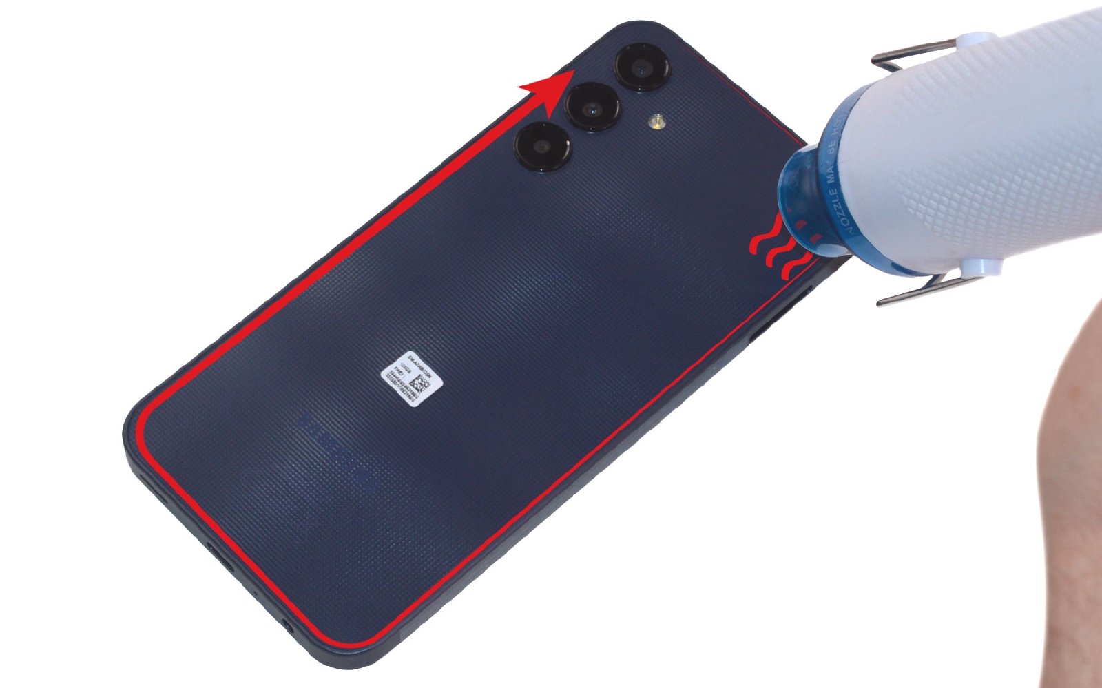 Comment changer la batterie sur Galaxy A25 5G photo 3