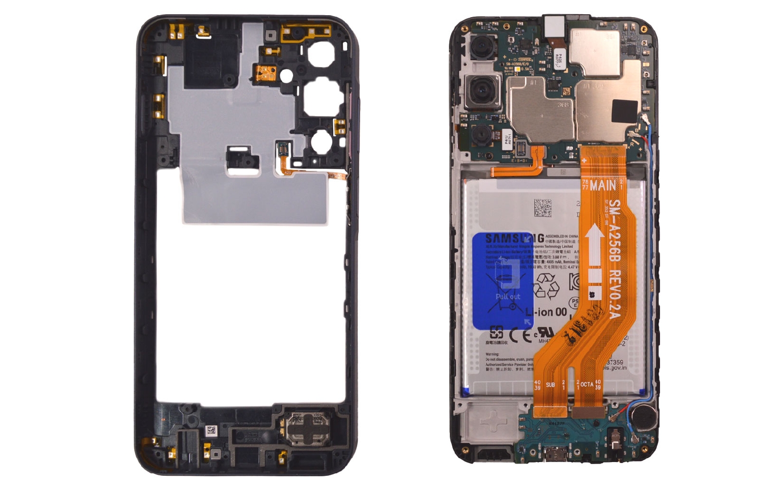 Comment changer la batterie sur Galaxy A25 5G photo 3