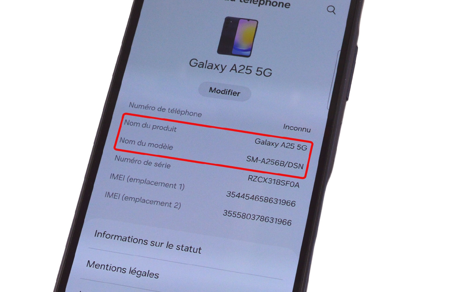 Comment changer le vitre arrière sur Galaxy A25 5G photo 1