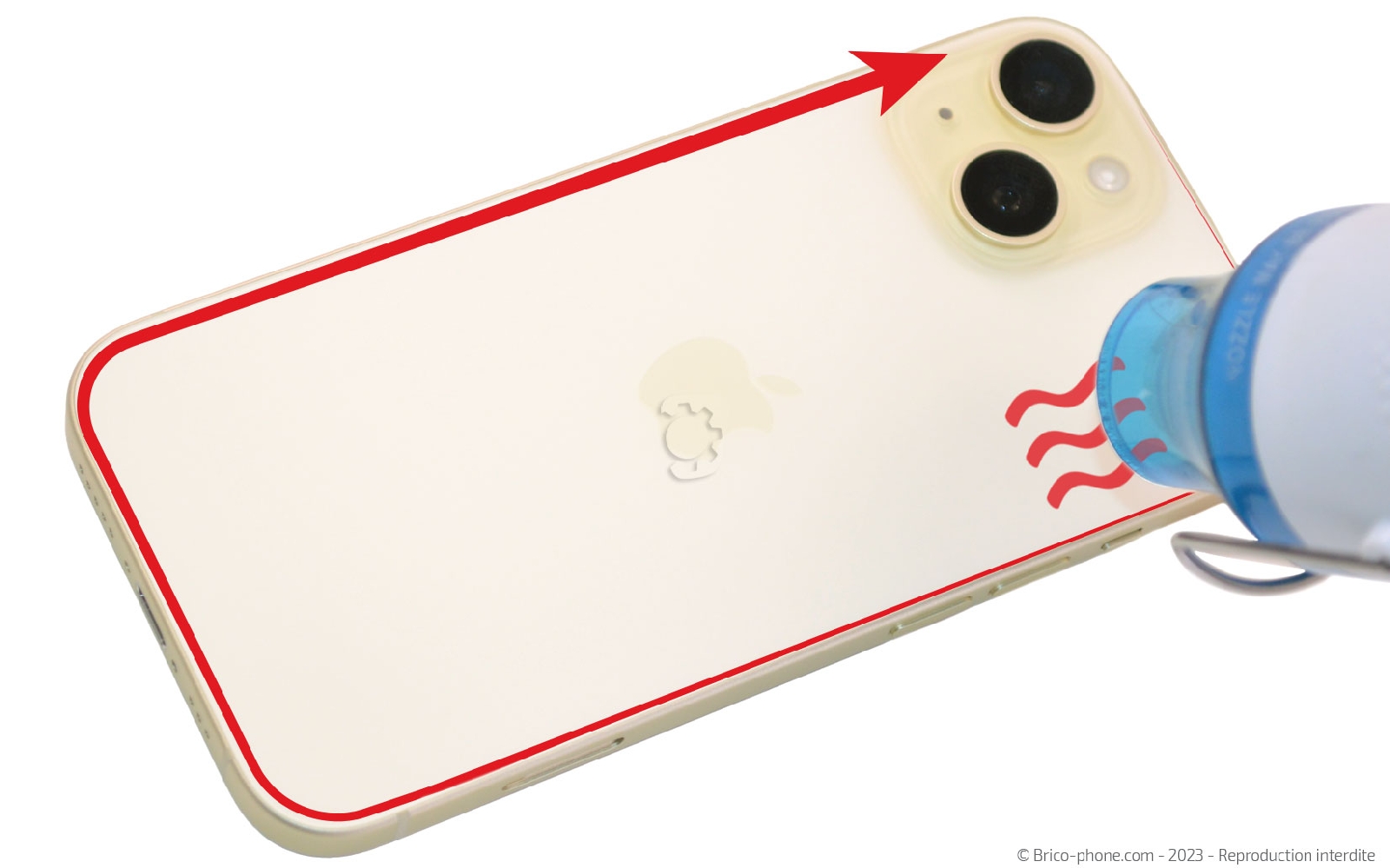 Comment changer le haut-parleur interne sur iPhone 15 photo 2