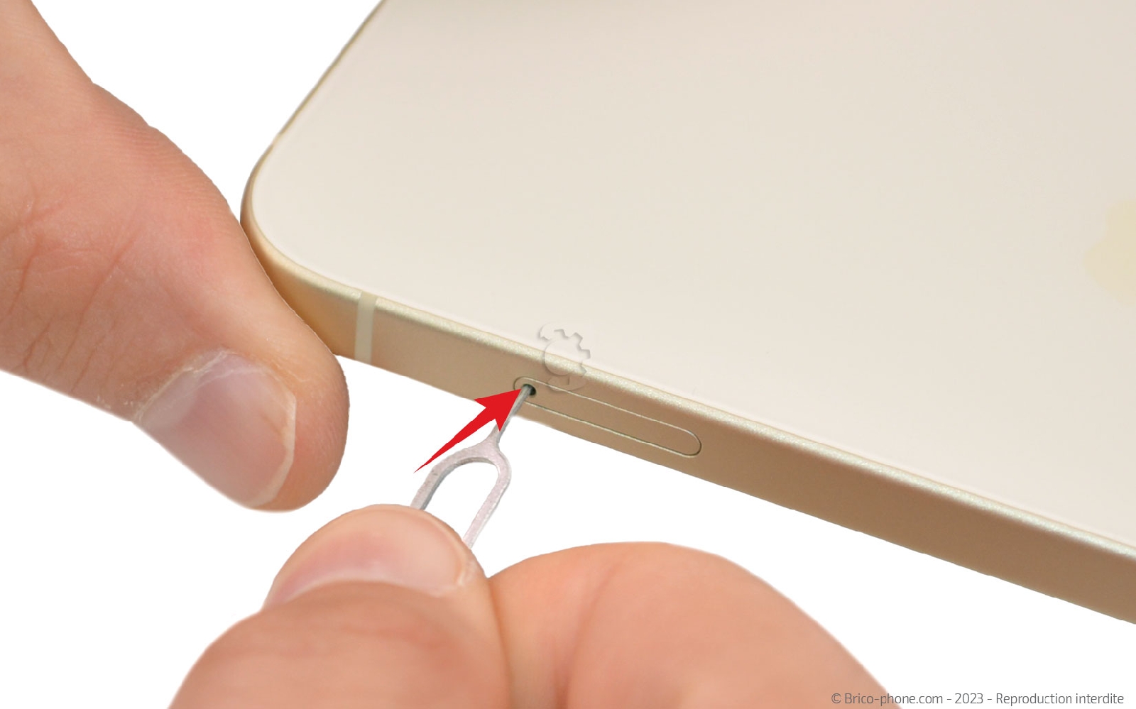 Comment changer le haut-parleur interne sur iPhone 15 photo 1