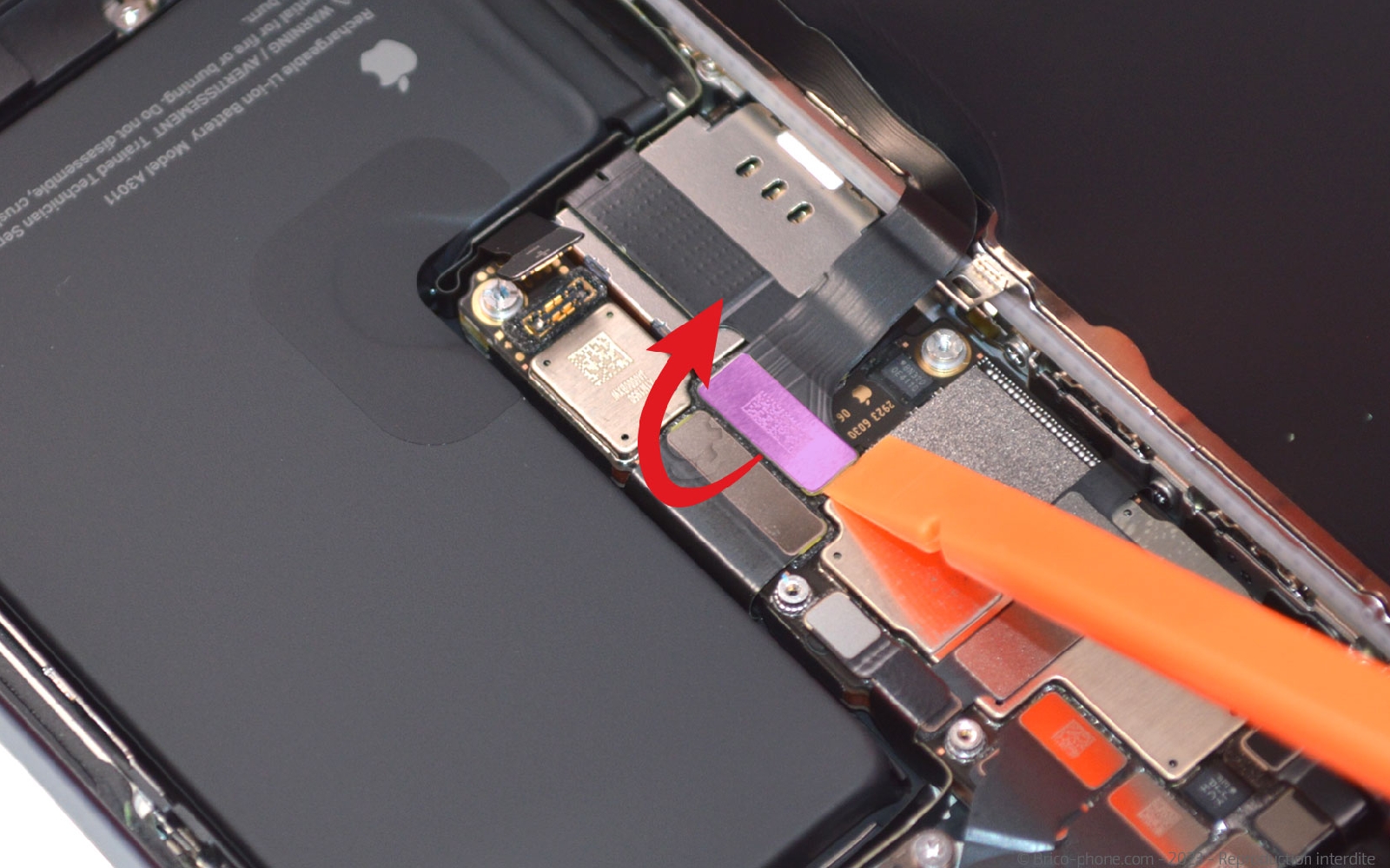 Comment changer le haut-parleur externe sur iPhone 15 Pro photo 1