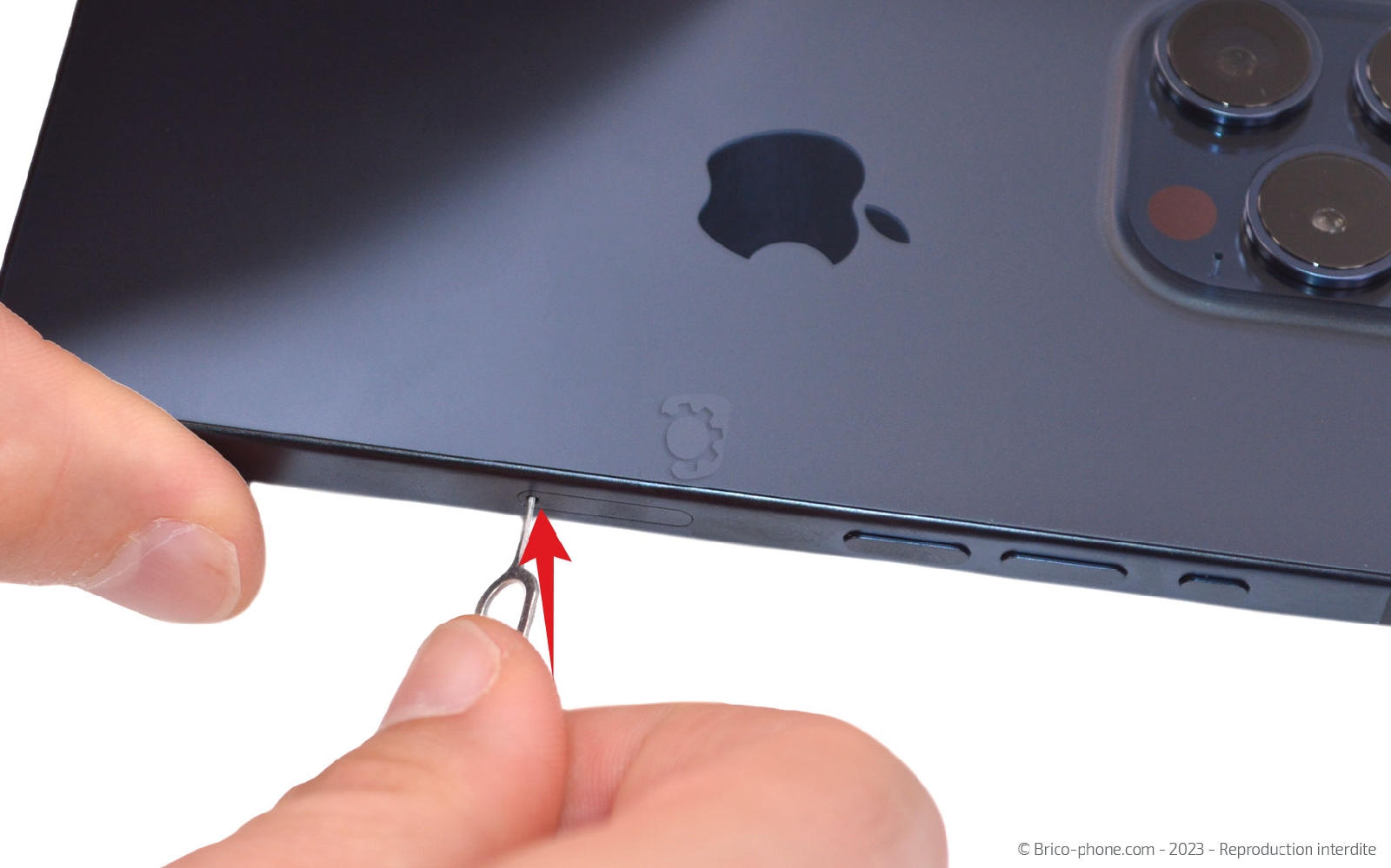 Comment changer le haut-parleur externe sur iPhone 15 Pro photo 1