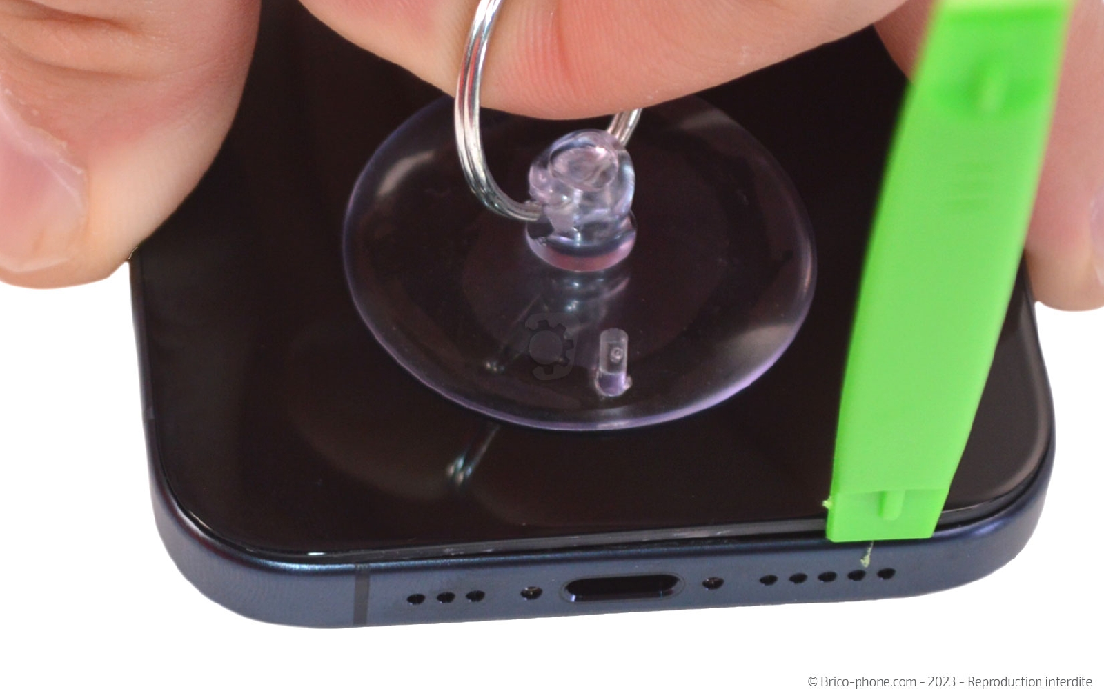 Comment changer le haut-parleur externe sur iPhone 15 Pro photo 1