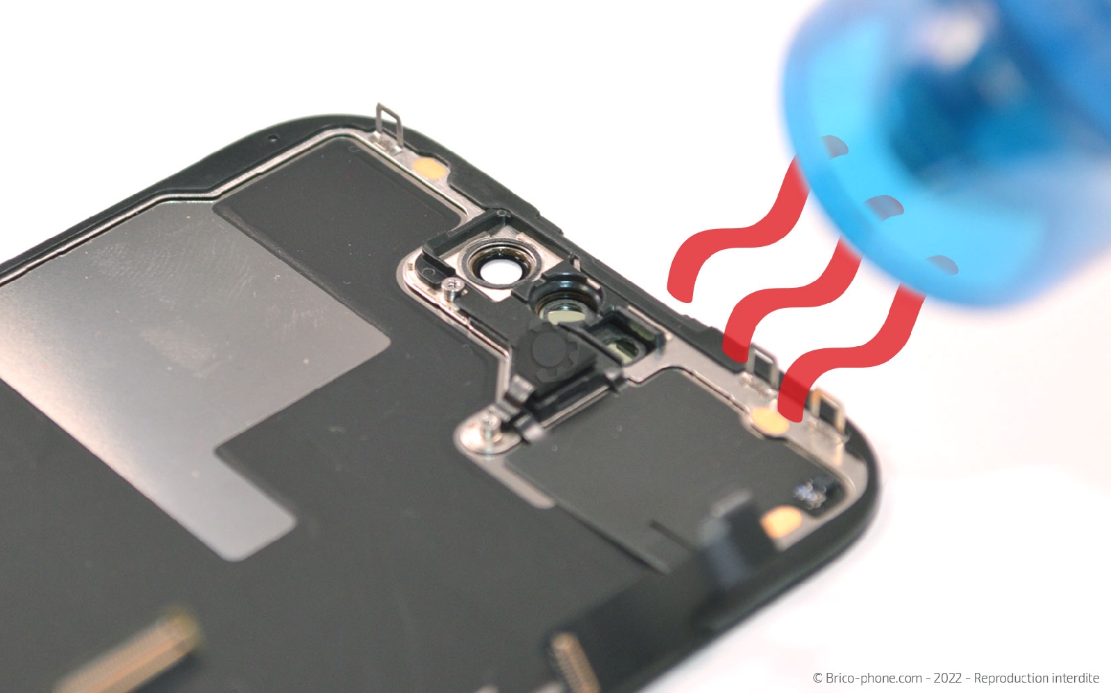 Comment remplacer l'écran  sur iPhone 14 Pro Max photo 4