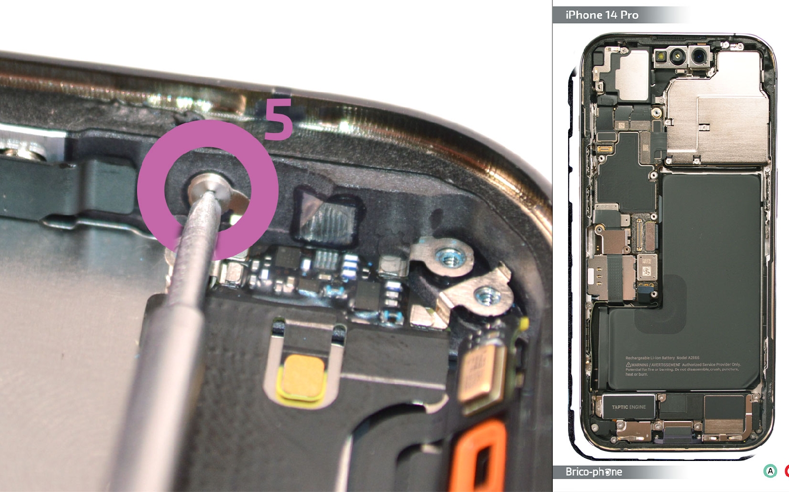  Comment changer le connecteur de charge sur iPhone 14 Pro Max photo 1