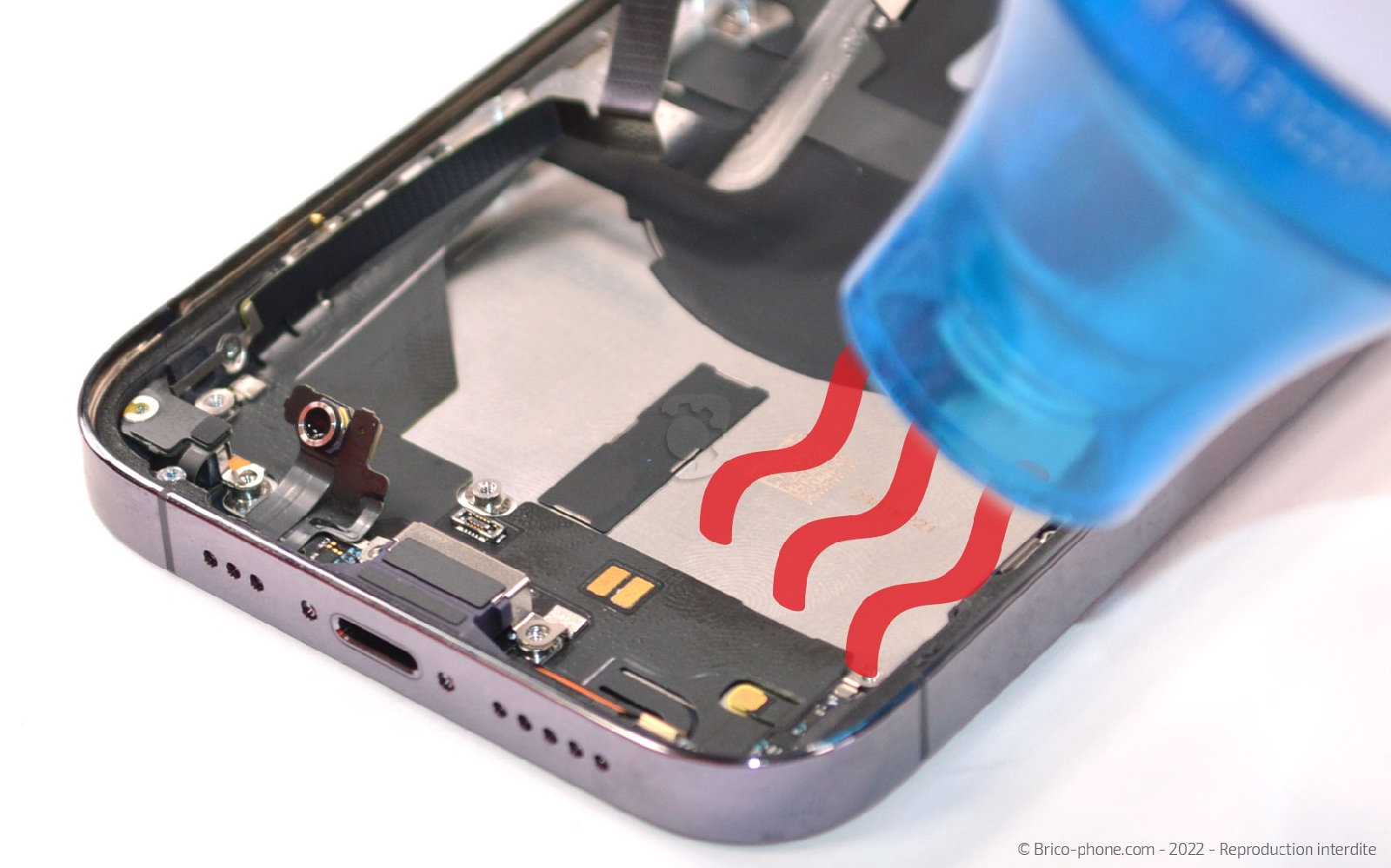  Comment changer le connecteur de charge sur iPhone 14 Pro Max photo 1