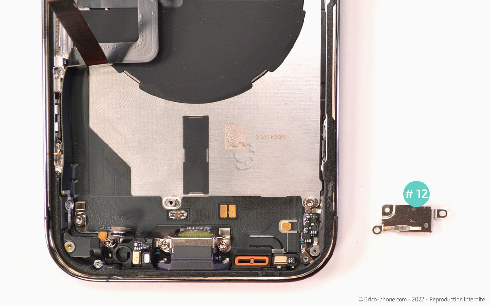  Comment changer le connecteur de charge sur iPhone 14 Pro Max photo 4