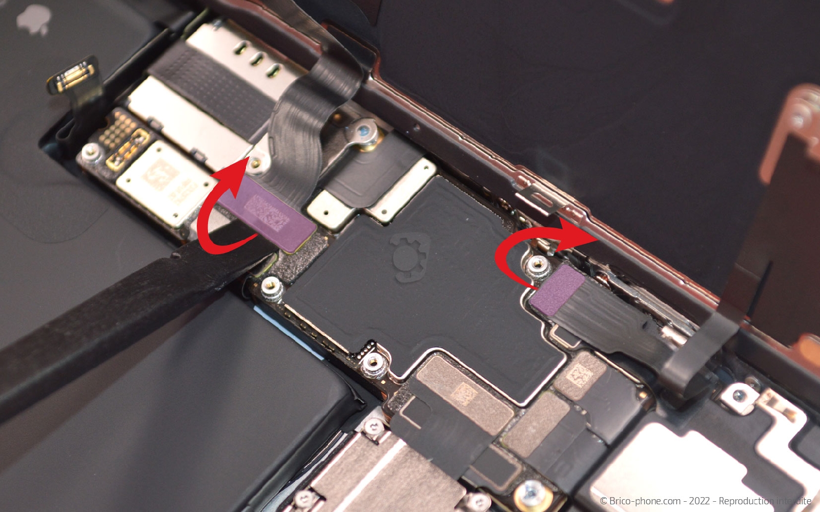 Comment changer le haut-parleur externe sur iPhone 14 Pro Max photo 2