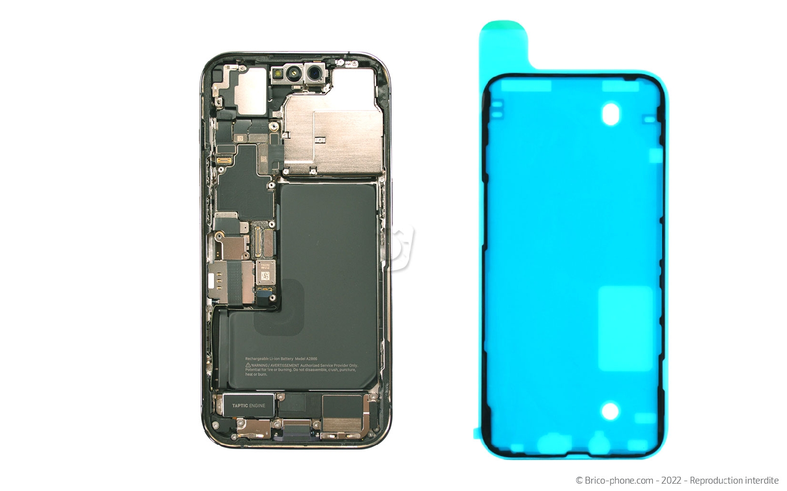 Comment remplacer le Taptic Engine (vibreur) sur iPhone 14 Pro Max photo 1