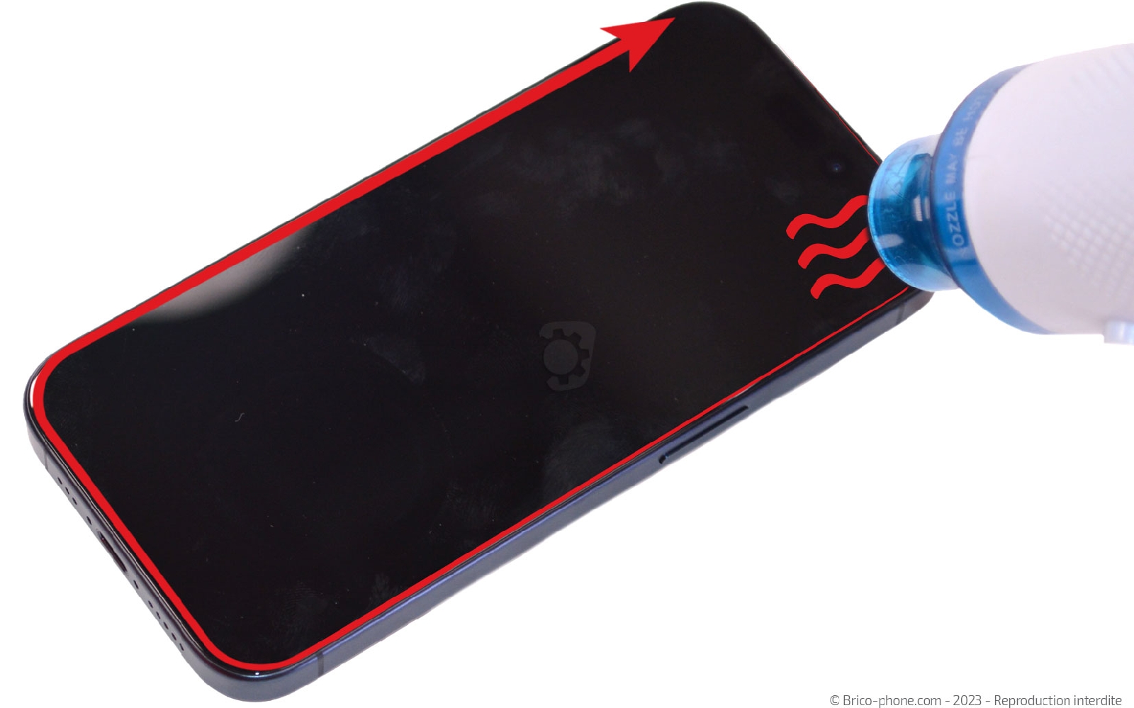 Comment changer le haut-parleur interne sur iPhone 15 Pro photo 1