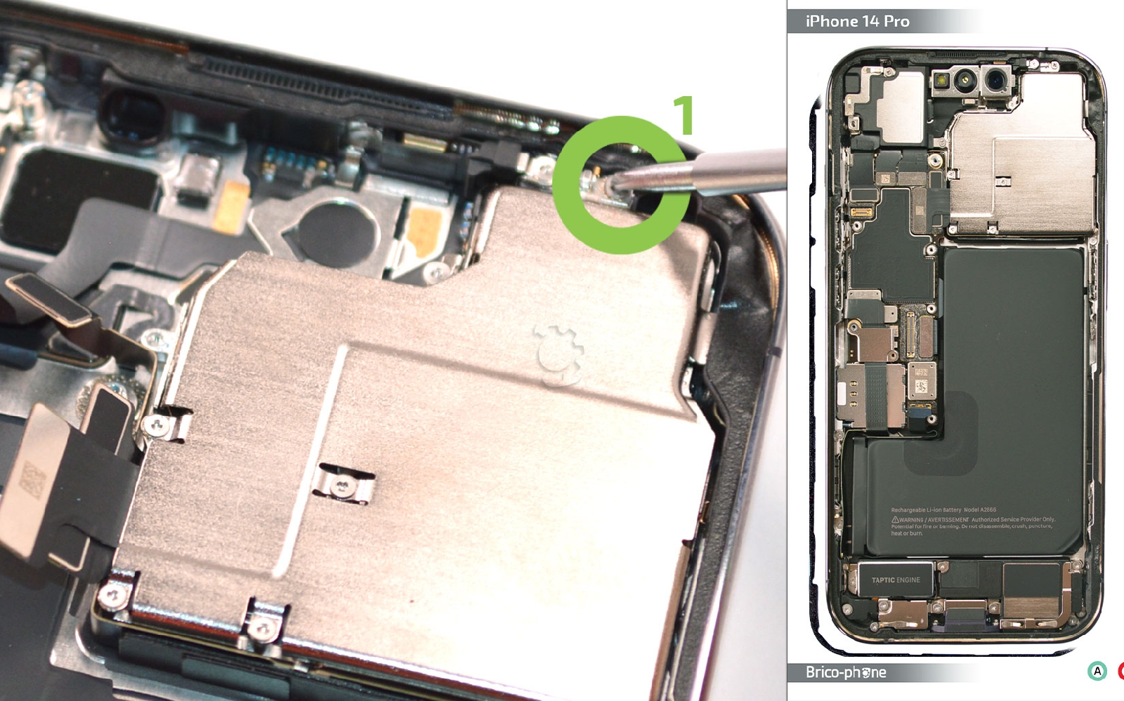 Comment changer la coque arrière sur iPhone 14 Pro Max photo 1