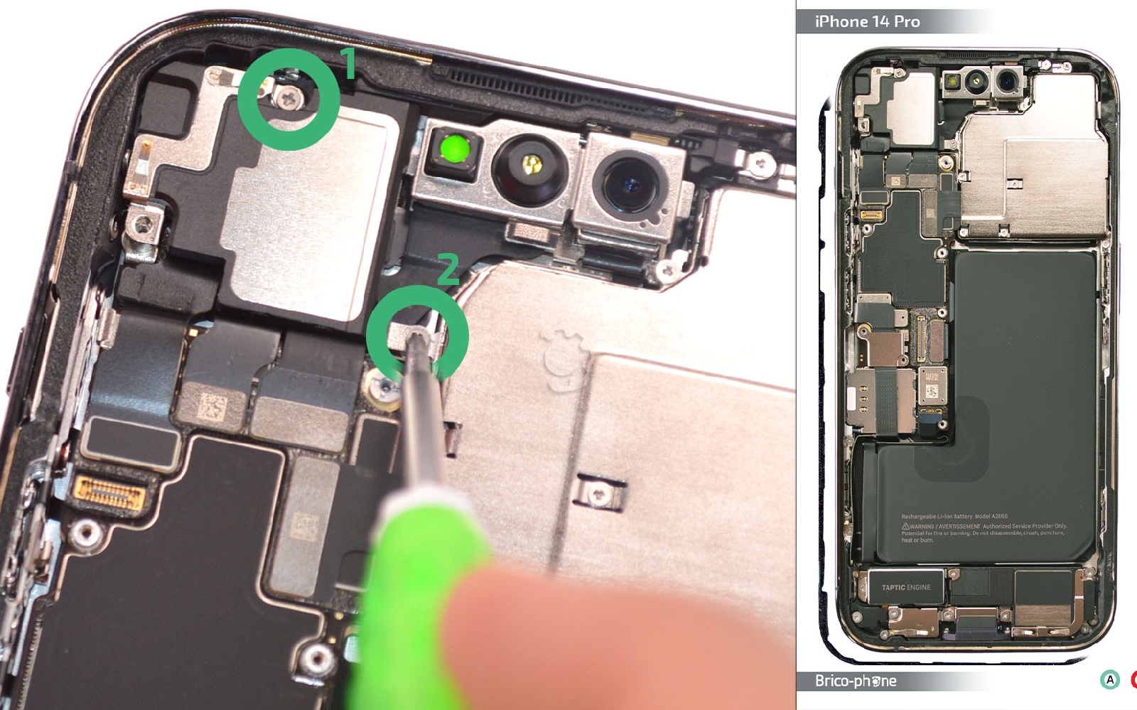 Comment changer la coque arrière sur iPhone 14 Pro Max photo 1