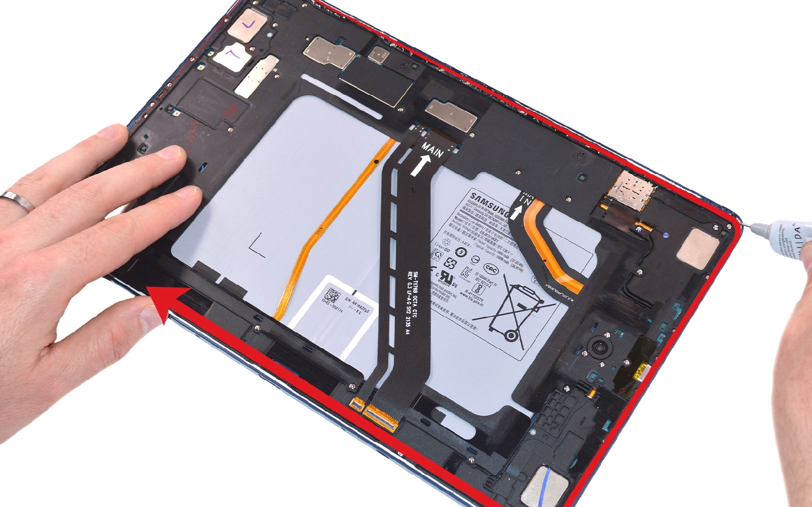 Comment changer l'écran sur Galaxy Tab S7 Plus (SM-T970-SM-T976B) photo 1