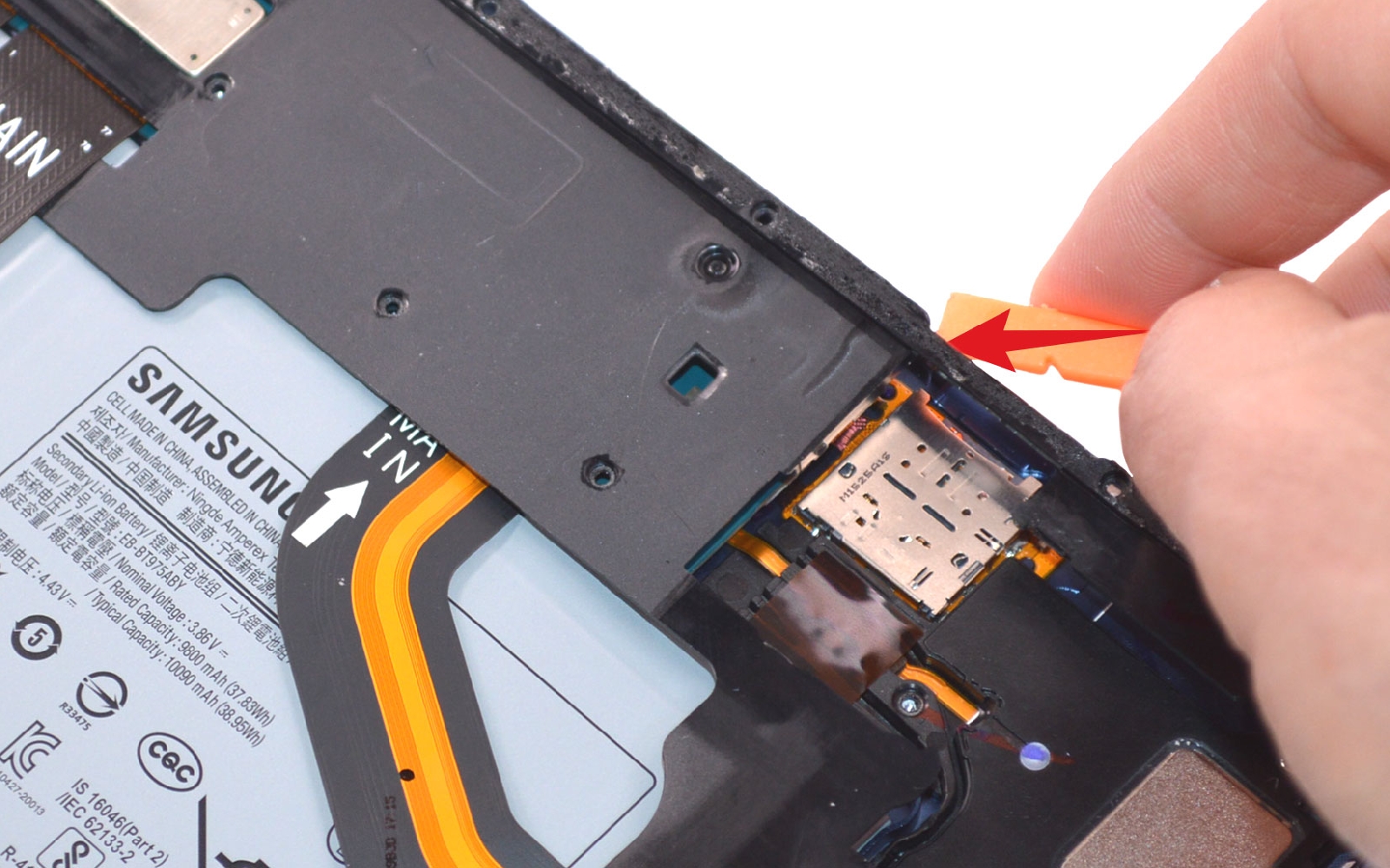 Comment changer l'écran sur Galaxy Tab S7 Plus (SM-T970-SM-T976B) photo 3