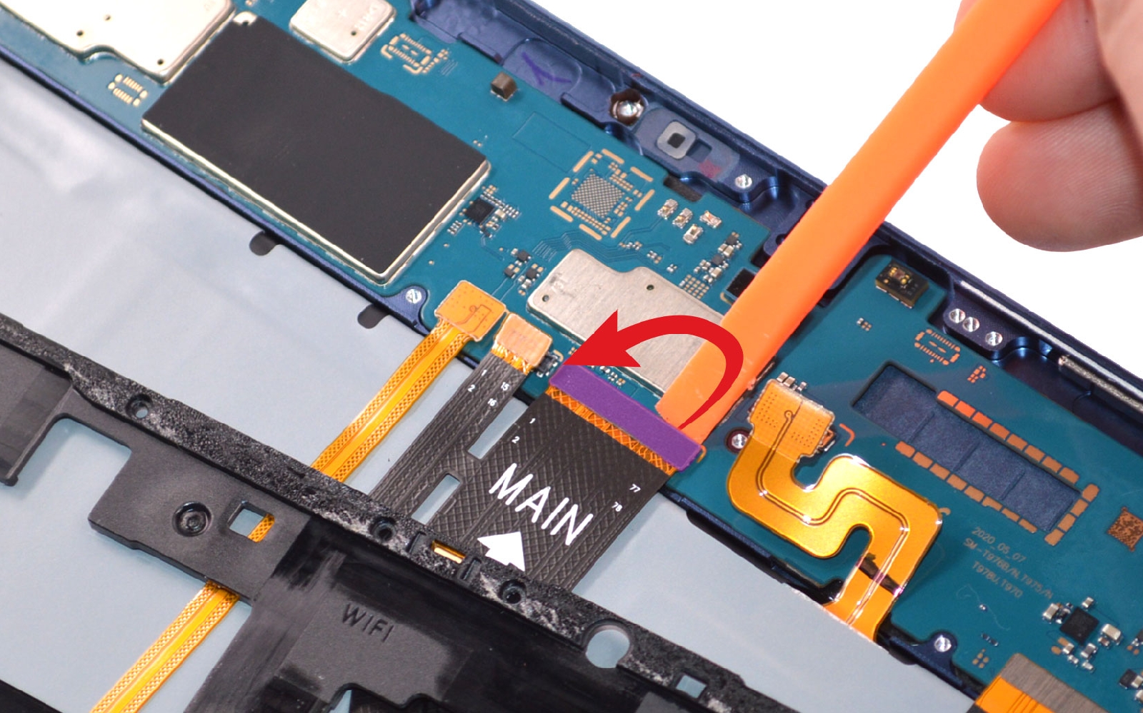 Comment changer la batterie sur Galaxy Tab S7 Plus (SM-T970-SM-T976B) photo 2