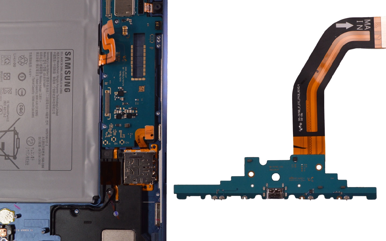 Comment changer la batterie sur Galaxy Tab S7 Plus (SM-T970-SM-T976B) photo 3