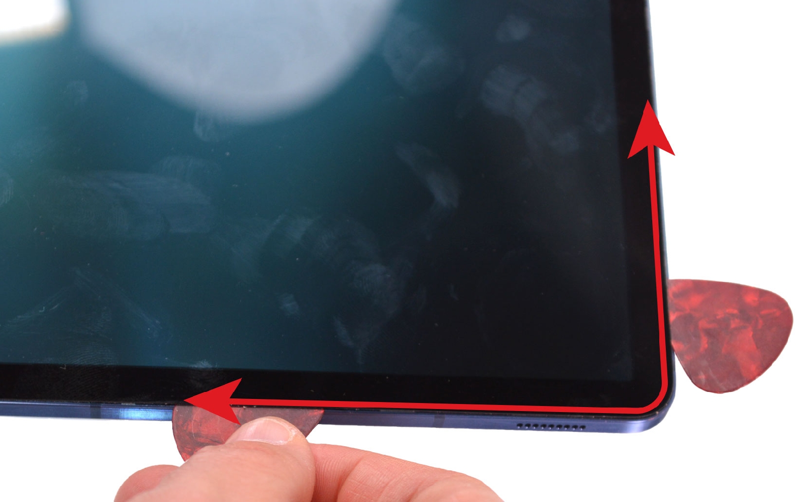 Comment changer le connecteur de charge  sur Galaxy Tab S7 Plus (SM-T970-SM-T976B) photo 3