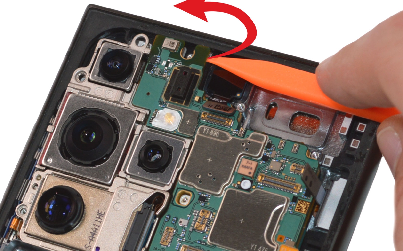 Guide de réparation sur Galaxy S24 Ultra photo 3