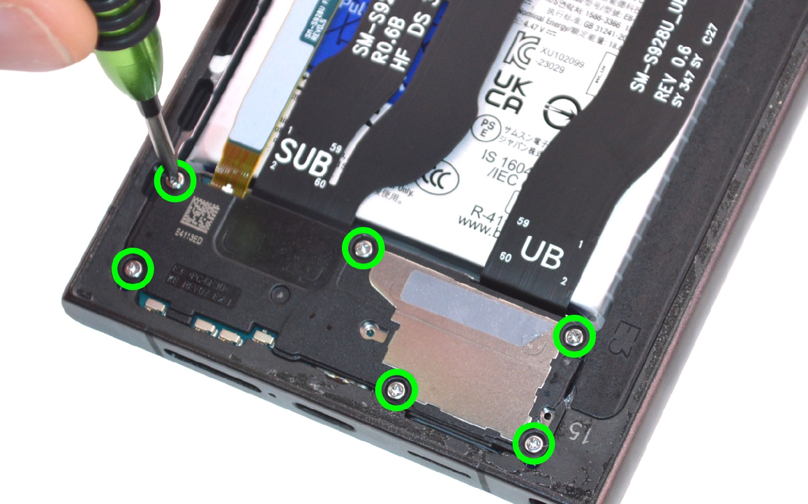 Guide de réparation sur Galaxy S24 Ultra photo 1