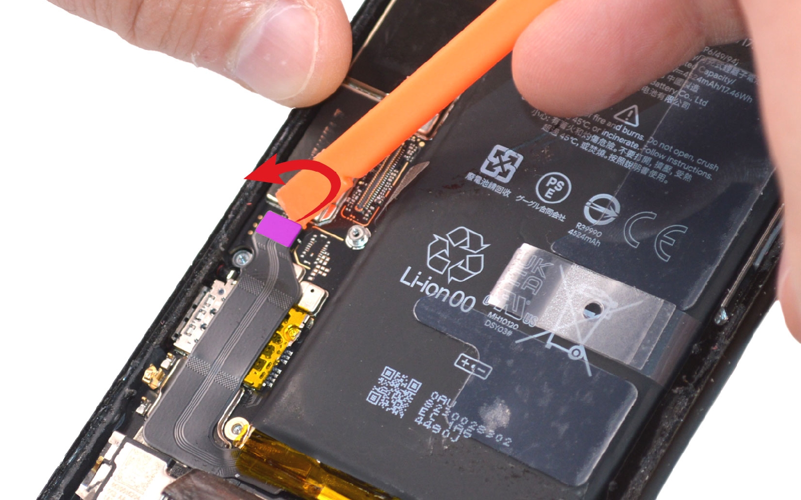 Comment changer la batterie sur Pixel 6 photo 1