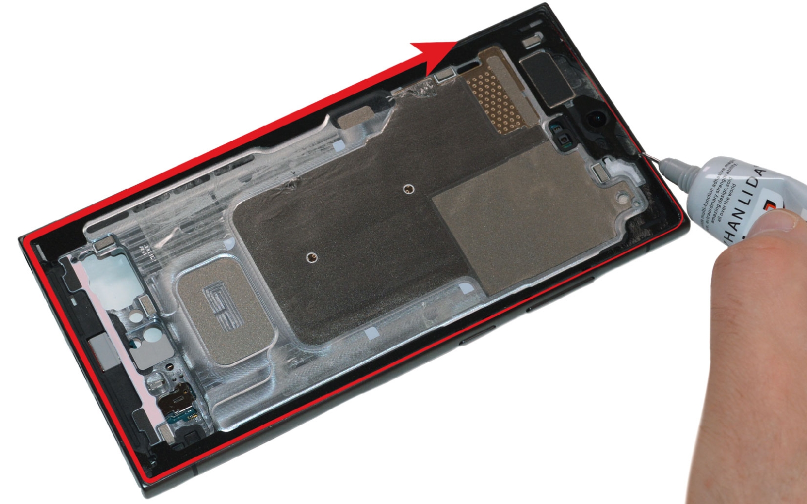 Comment changer l'écran seul sur Galaxy S24 Ultra photo 1