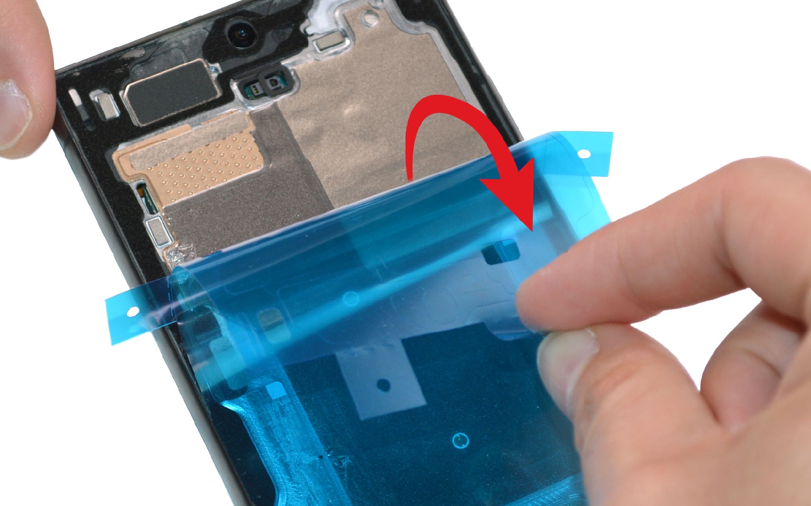 Comment changer l'écran seul sur Galaxy S24 Ultra photo 4