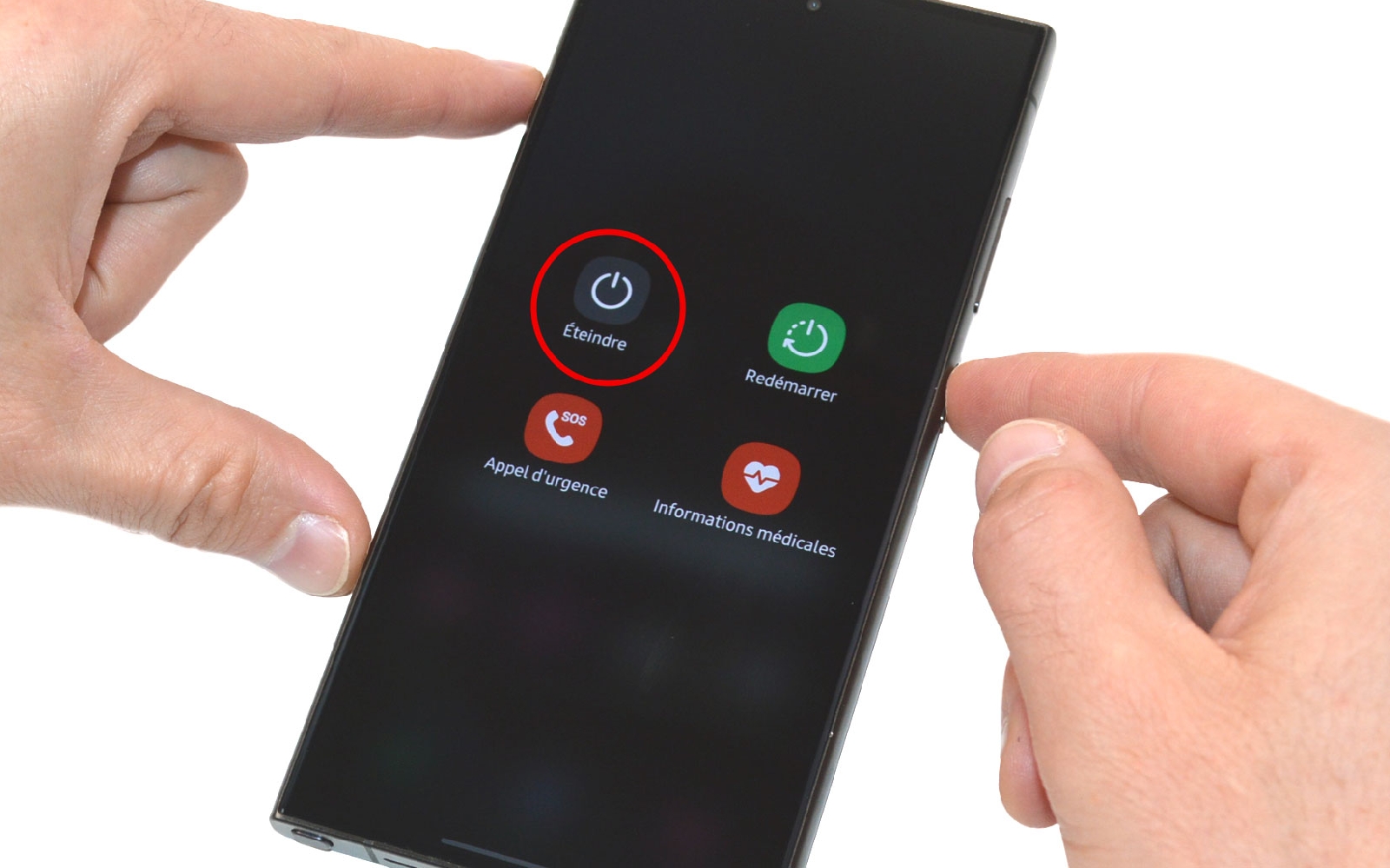 Comment changer l'écran seul sur Galaxy S24 Ultra photo 2