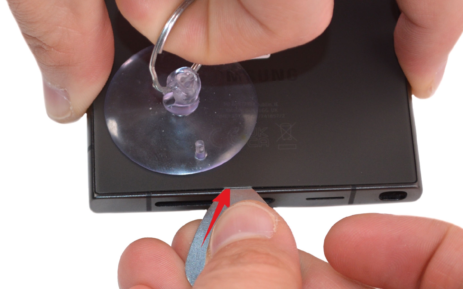 Comment changer la batterie sur Galaxy S24 Ultra photo 1