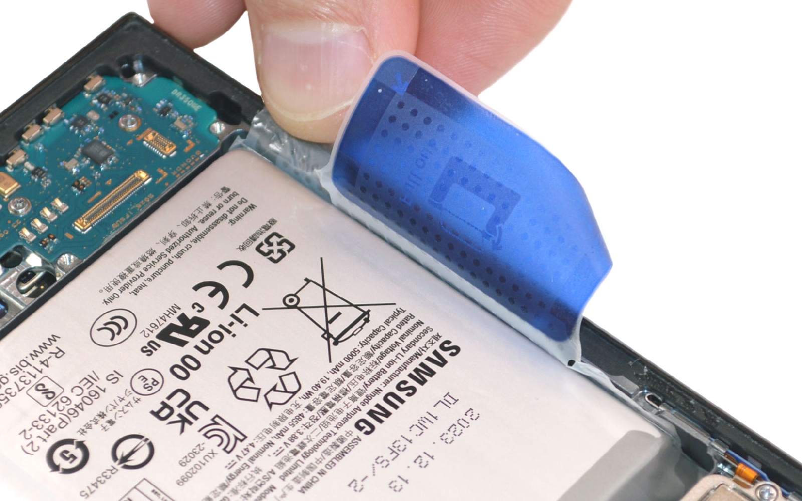 Comment changer la batterie sur Galaxy S24 Ultra photo 3