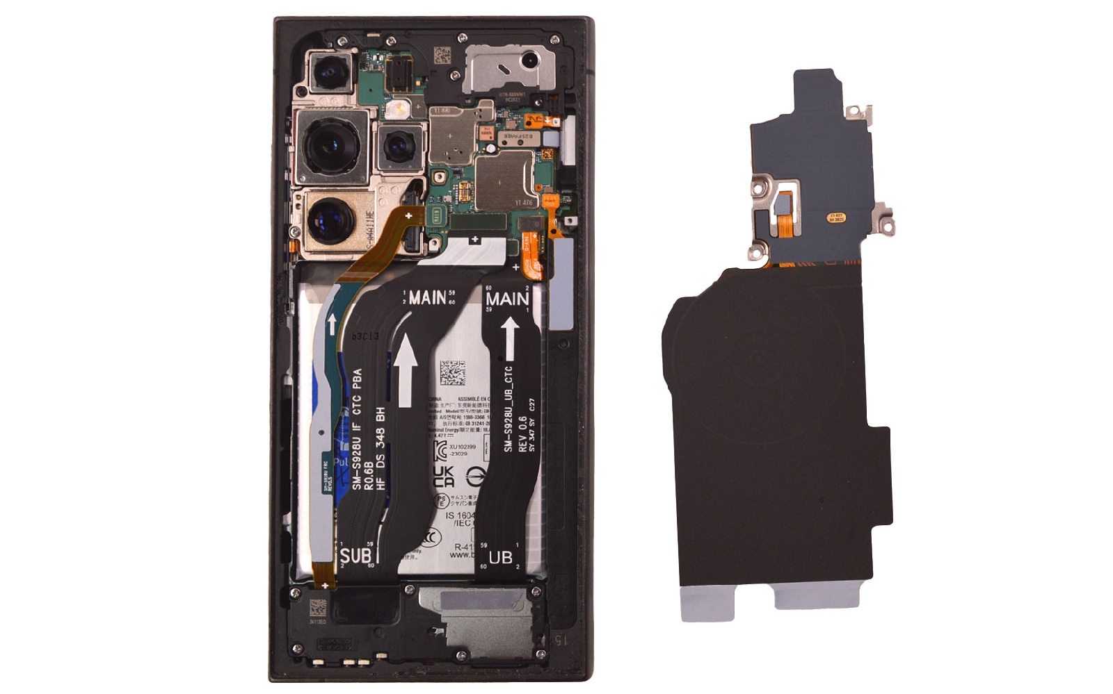 Comment changer la batterie sur Galaxy S24 Ultra photo 4