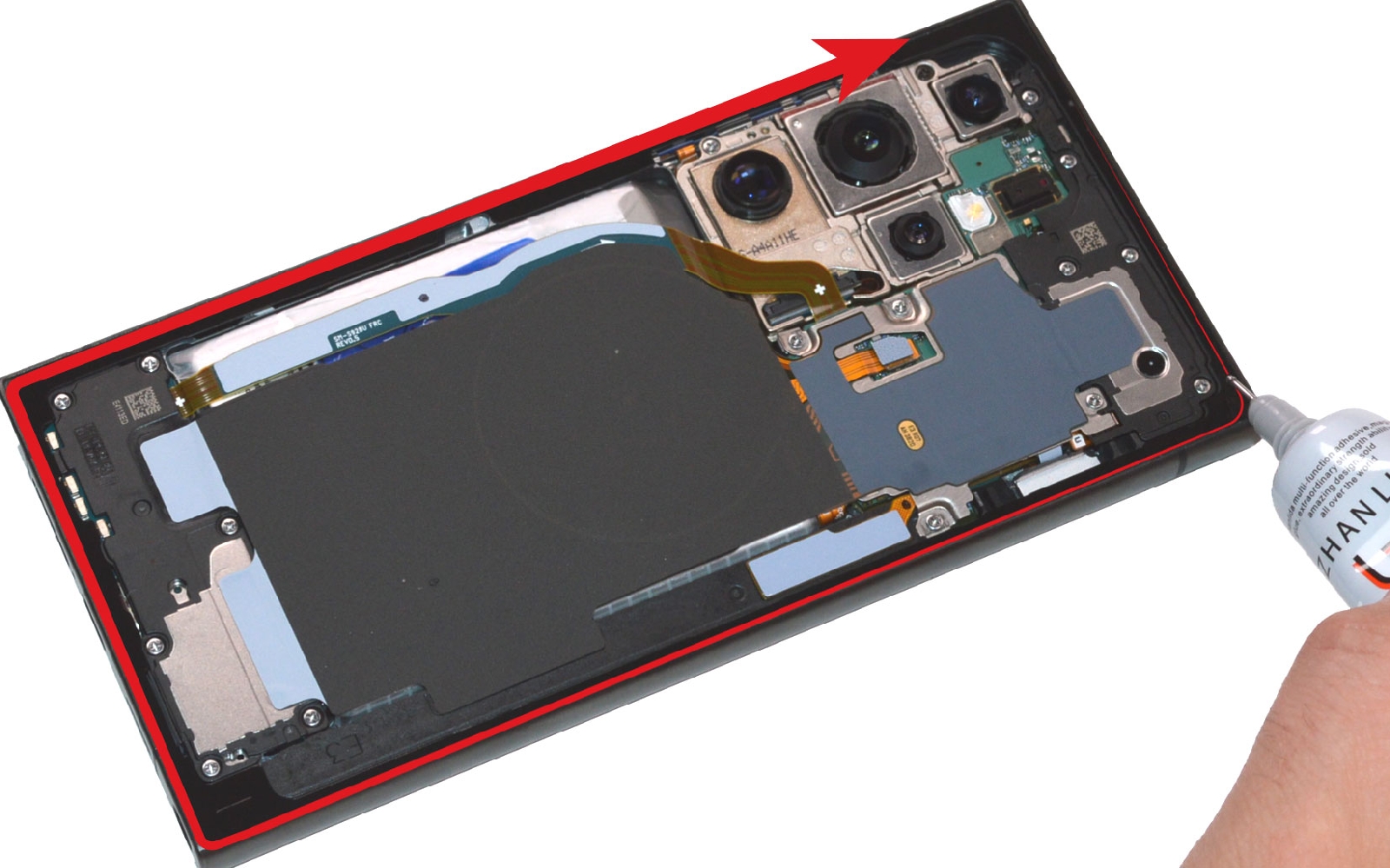 Comment changer le connecteur de charge  sur Galaxy S24 Ultra photo 1