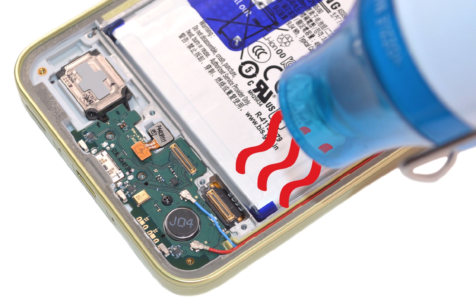 Comment remplacer le bloc écran sur Galaxy A35 (5G) photo 1