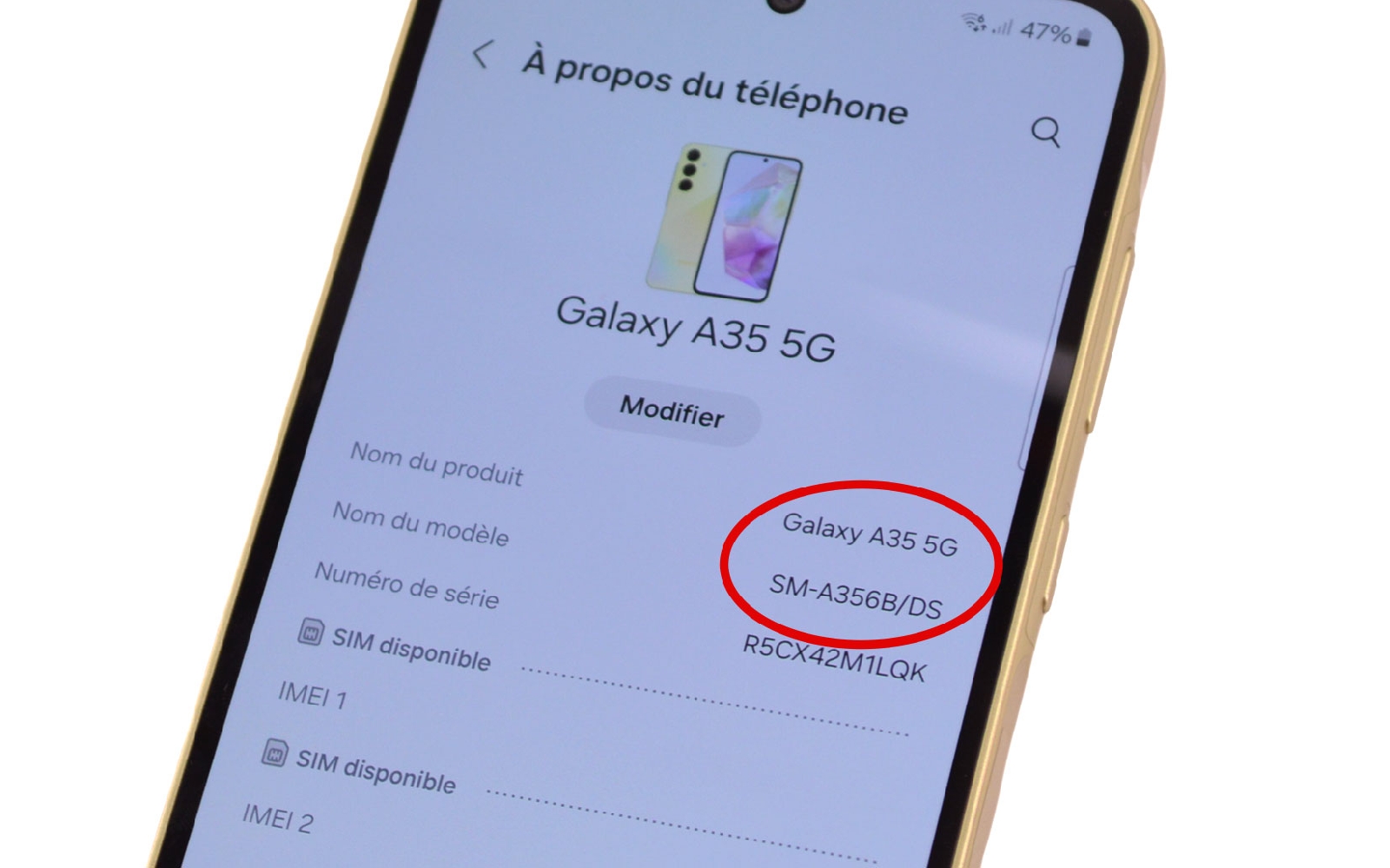 Comment remplacer le bloc écran sur Galaxy A35 (5G) photo 1