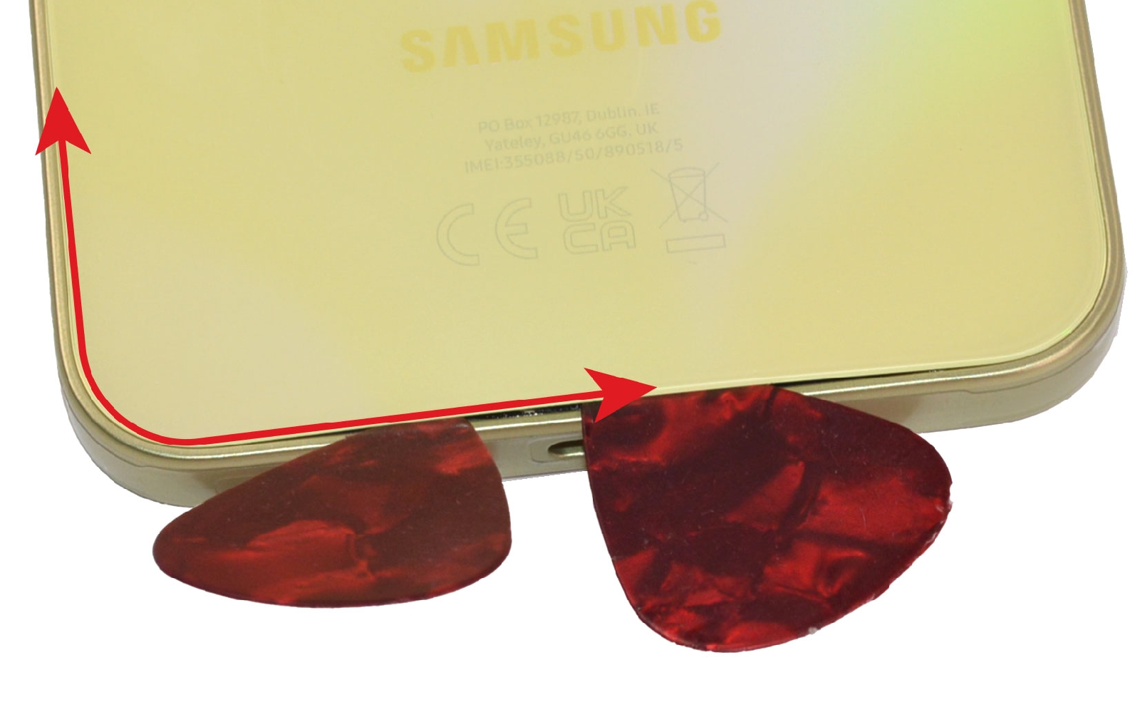 Comment changer la vitre arrière sur Galaxy A35 (5G) photo 1