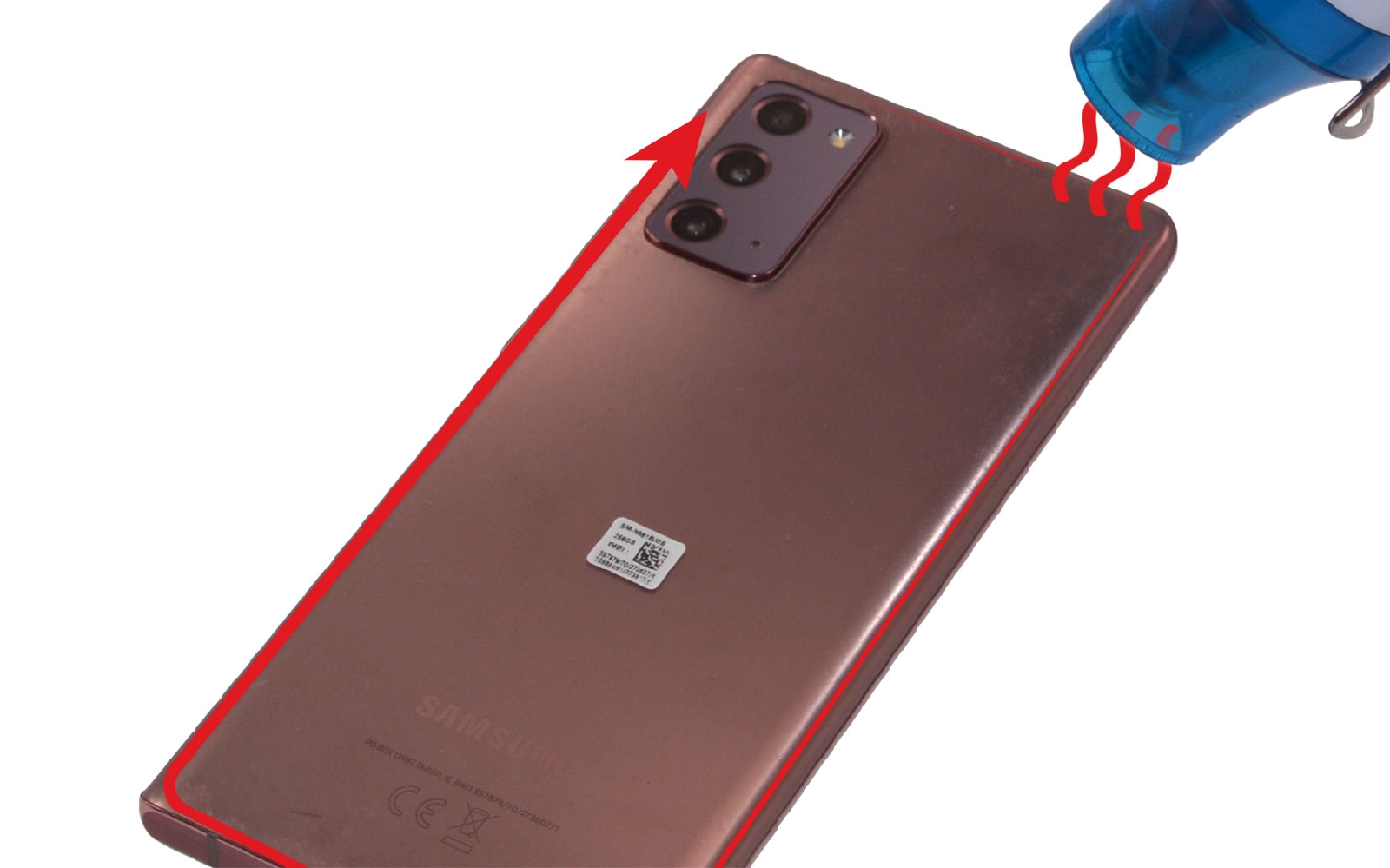 Guide de réparation sur Galaxy Note 20 photo 3