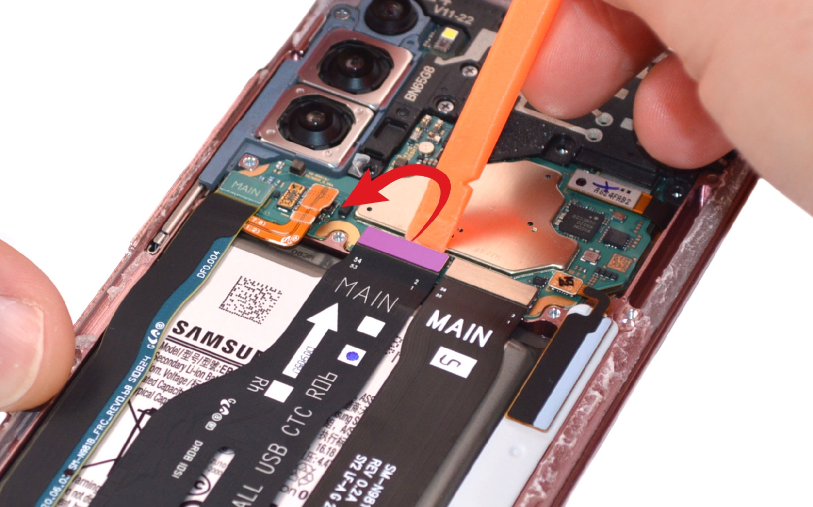 Guide de réparation sur Galaxy Note 20 photo 2