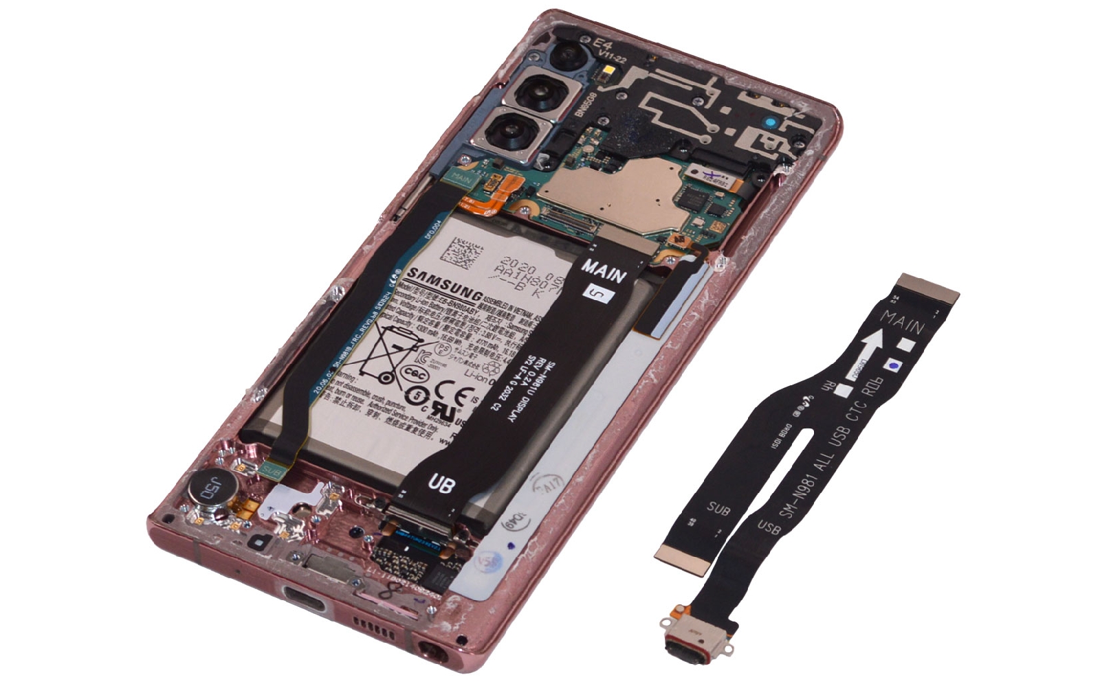 Guide de réparation sur Galaxy Note 20 photo 4